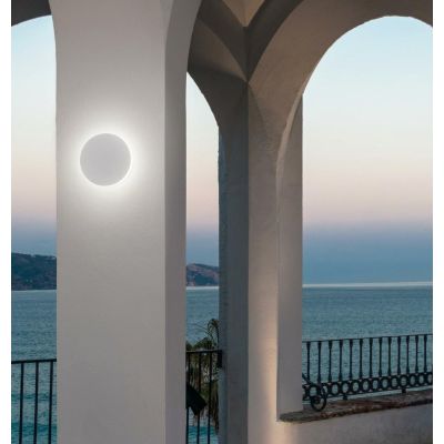 APPLIQUE ROTONDA DA ESTERNO 2 MISURE LED 12W-18W LUCE CCT 3000K-4000K IP65 ANTI CORROSIONE MODERNA