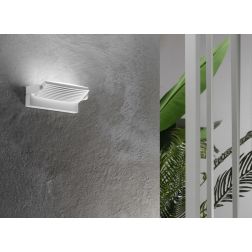 FLOYD APPLIQUE DA ESTERNO ORIENTABILE LED 25W LUCE CCT 3000K-4000K IP65 ALLUMINIO BIANCO E ANTRACITE 2