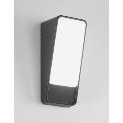 APPLIQUE DA ESTERNO IN ALLUMINIO 3 COLORI LED 14W LUCE 3000K IP65  DESIGN MODERNO