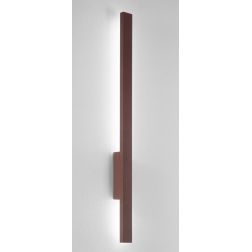 HERCULES APPLIQUE DA ESTERNO LUCE INDIRETTA LED 23W LUCE CCT 3000K-4000K IP65 ALLUMINIO CORTEN 2