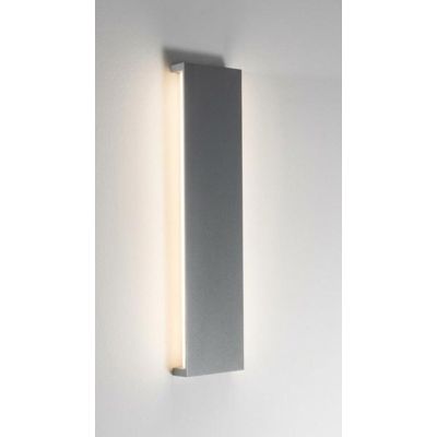 APPLIQUE DA ESTERNO LUCE LATERALE LED LUCE 4000K IP65 ALLUMINIO ANTRACITE 2 MISURE MODERNA