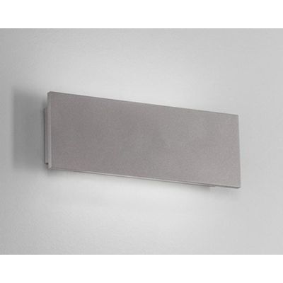 PARKER APPLIQUE DA ESTERNO IN CEMENTO GRIGIO 2 MISURE LED LUCE CCT 3000K-4000K IP65 DESIGN MODERNO