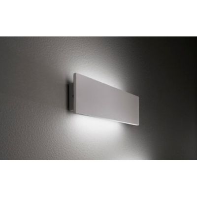 PARKER APPLIQUE DA ESTERNO IN CEMENTO GRIGIO 2 MISURE LED LUCE CCT 3000K-4000K IP65 DESIGN MODERNO