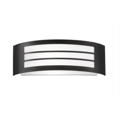 APPLIQUE DA ESTERNO CON GRIGLIA IP44 BIANCO,NERO E NICHEL LAMPADINA ATTACCO E27 DESIGN MODERNO