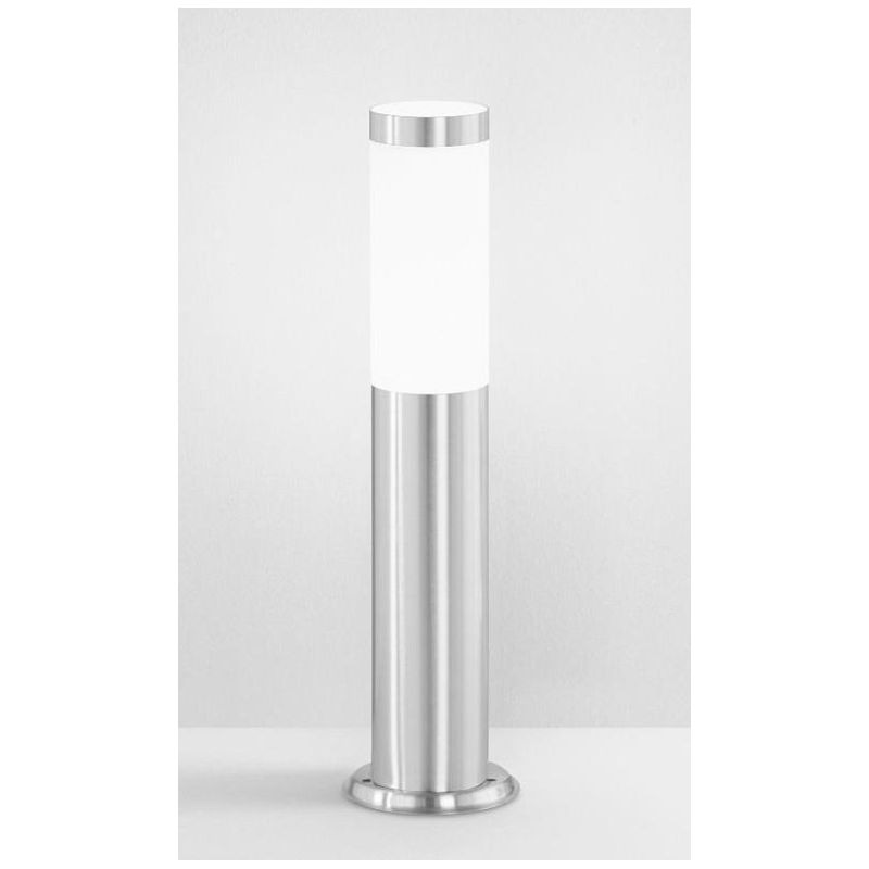 PALO DA GIARDINO 3 MISURE IP44 IN ACCIAIO INOX 4 FINITURE COLORE CON LAMPADINA ATTACCO E27 DESIGN MODERNO