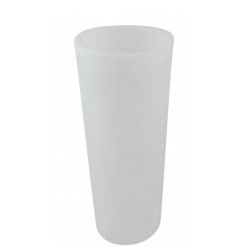 VASO LUMINOSO ROTONDO PER ARREDO GIARDINO IN 2 MISURE IP65 COLORE BIANCO LAMPADINA ATTACCO E27 IP44 MODERNO 2