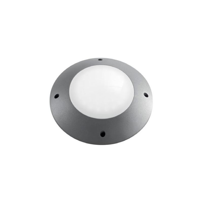 FARETTO CARRABILE DA INCASSO ROTONDO LUCE DIRETTA IP65 IN ALLUMINIO ANTRACITE LED 12W LUCE CCT 3000K-4000K