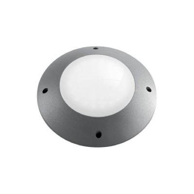 FARETTO CARRABILE DA INCASSO ROTONDO LUCE DIRETTA IP65 IN ALLUMINIO ANTRACITE LED 12W LUCE CCT 3000K-4000K