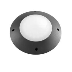 FARETTO CARRABILE DA INCASSO ROTONDO LUCE DIRETTA IP65 IN ALLUMINIO ANTRACITE LED 12W LUCE CCT 3000K-4000K