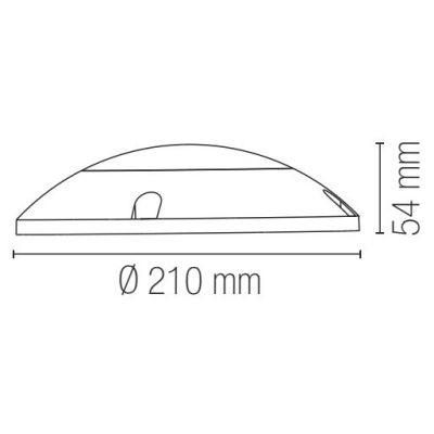 FARETTO CARRABILE DA INCASSO ROTONDO LUCE DIRETTA IP65 IN ALLUMINIO ANTRACITE LED 12W LUCE CCT 3000K-4000K