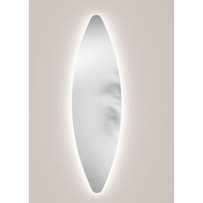 REM SPECCHIO OVALE 160X45 CM LED INTEGRATO DA 17,5W LUCE CCT 3000K-4000K IP44