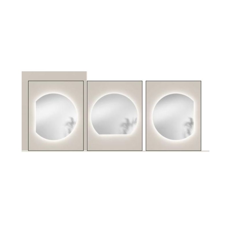 LAMPADA SPECCHIO ORIGINALE IN 2 MISURE LED INTEGRATO LUCE CCT 3000K-4000K IP44 DESIGN MODERNO