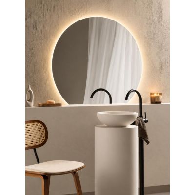 LAMPADA SPECCHIO ORIGINALE IN 2 MISURE LED INTEGRATO LUCE CCT 3000K-4000K IP44 DESIGN MODERNO