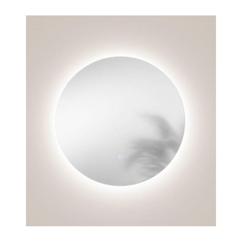 LAMPADA SPECCHIO 3 MISURE ROTONDO LED INTEGRATO LUCE DIMMERABILE TOUCH IP44 CCT 3000K-4000K-6500K