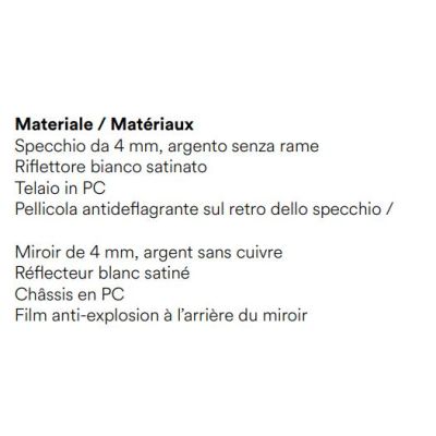 LAMPADA SPECCHIO OVALE 2 MISURE LED INTEGRATO LUCE DIMMERABILE TOUCH IP44 CCT 3000K-4000K MODERNA