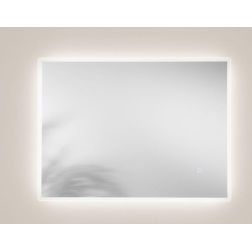 LAMPADA SPECCHIO 4 MISURE RETTANGOLARE A LED LUCE DIMMERABILE TOUCH IP44 CCT 3000K-4000K-6500K MODERNA 2