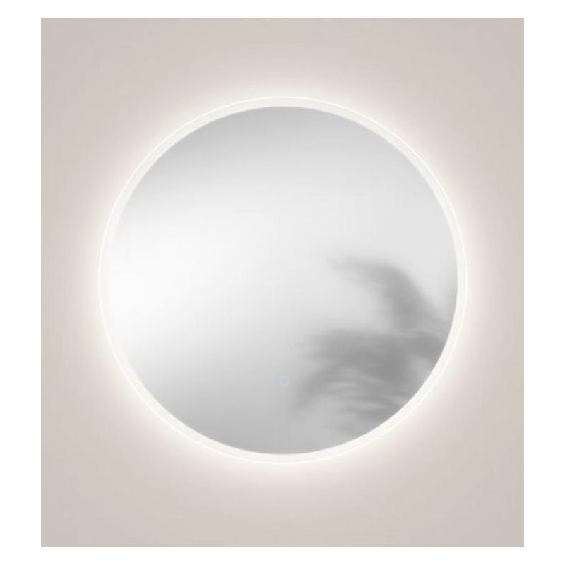 LAMPADA SPECCHIO 2 MISURE ROTONDO A LED LUCE DIMMERABILE TOUCH IP44 CCT 3000K-4000K-6500K MODERNA