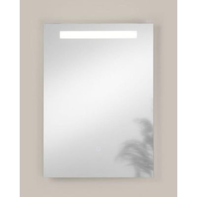 LAMPADA SPECCHIO RETTANGOLARE 50X70 CM LED 6W DIMMERABILE TOUCH IP44 CCT 3000K-4000K-6500K MODERNA
