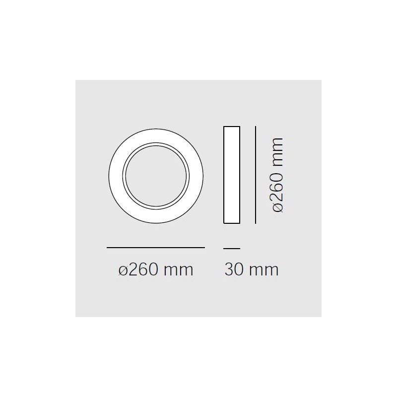1106K ACCESSORIO COPRI BASE PER PALETTO 1106 DELLA BELFIORE 9010