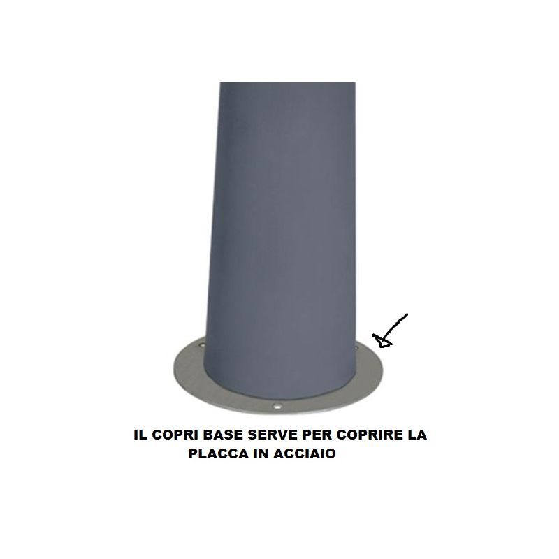 1106K ACCESSORIO COPRI BASE PER PALETTO 1106 DELLA BELFIORE 9010