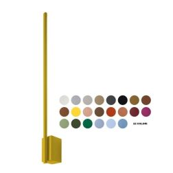AGO APPLIQUE LINEARE MODERNA BIANCA 3 MISURE LED INTEGRATO LUCE INDIRETTA CCT 3000-4500-6500K PROMOINGROSS - Cristalensi Shop On