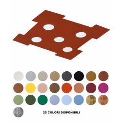 ATENE Q65 LAMPADA DA SOFFITTO 65X65 CM IN 14 COLORI LAMPADINE LED GX53 ECONOMICA PROMOINGROSS - Cristalensi Shop Online