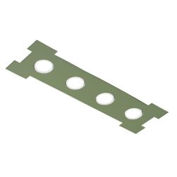 ATENE R70 PLAFONIERA RETTANGOLARE 70X20 CM BIANCA ECONOMICA LAMPADINE LED SOSTITUIBILI PROMOINGROSS - Cristalensi Shop Online 2