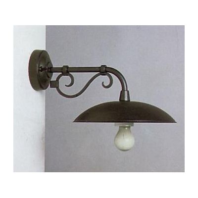 556 LAMPADA DA PARETE IN ALLUMINIO VERNICIATO Garden Luce - Cristalensi Shop Online