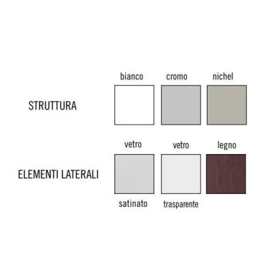 DREAM PLAMPADA DA PARETE IN METALLO Illuminando - Cristalensi Shop Online