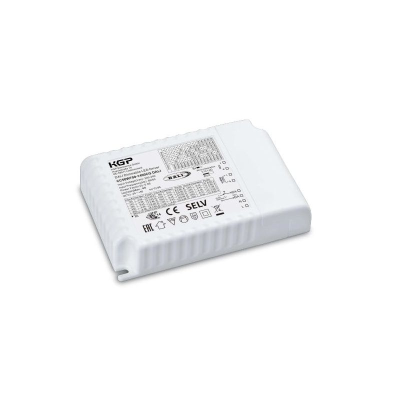 026.307 DRIVER DIMMERABILE DALI2/PUSH/1-10V 40.6W 700mA/52.2W 900mA/50.4W 1050mA/50.4W 1400mA BELFIORE 9010