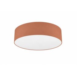 BOX PLAFONIERA ROTONDA D22 CM LED 20W LUCE 3000K-4000K IN METALLO 26 COLORI MODENA 2