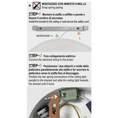 BOX PLAFONIERA ROTONDA D40 CM LED 50W LUCE 3000K-4000K IN METALLO 26 COLORI MODENA