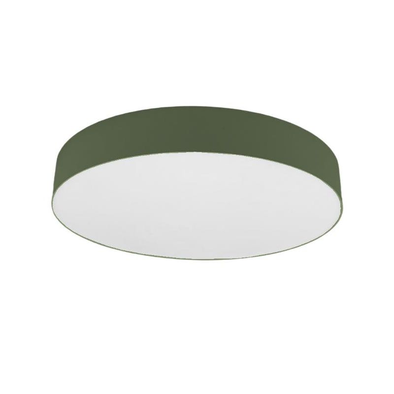 BOX PLAFONIERA ROTONDA D40 CM LED 50W LUCE 3000K-4000K IN METALLO 26 COLORI MODENA