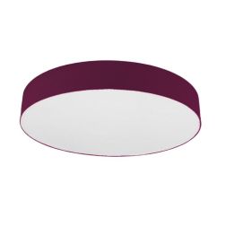 BOX PLAFONIERA ROTONDA D40 CM LED 50W LUCE 3000K-4000K IN METALLO 26 COLORI MODENA 2