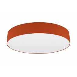 BOX PLAFONIERA ROTONDA D50 CM LED 80W LUCE 3000K-4000K IN METALLO 26 COLORI MODENA 2