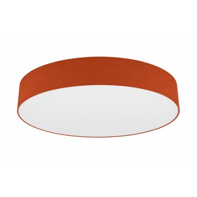 BOX PLAFONIERA ROTONDA D50 CM LED 80W LUCE 3000K-4000K IN METALLO 26 COLORI MODENA