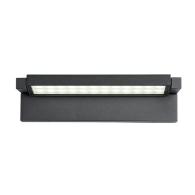 CORNER APPLIQUE ORIENTABILE DA ESTERNI IP65 LED 36W LUCE CCT 3000K-4000K IN ALLUMINIO BIANCO,RUGGINE O NERO