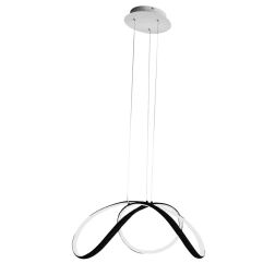 DIZZY SOSPENSIONE MODERNA 3 MISURE LED INTEGRATO DIMMERABILE METALLO COLORE BIANCO PROMOINGROSS - Cristalensi Shop Online 2