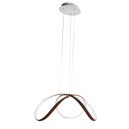 DIZZY SOSPENSIONE MODERNA D75 CM LED 36W DIMMERABILE IN METALLO 22 COLORI 2