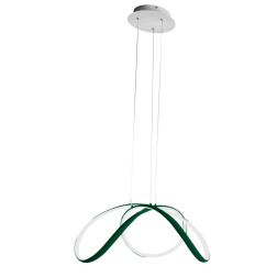 DIZZY SOSPENSIONE MODERNA D90 CM LED 46W DIMMERABILE IN METALLO 22 COLORI 2