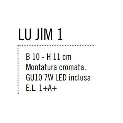 JIM LAMPADA DA TAVOLO PICCOLA CON SFERA IN METALLO CROMATO ORIENTABILE A LED Illuminando - Cristalensi Shop Online