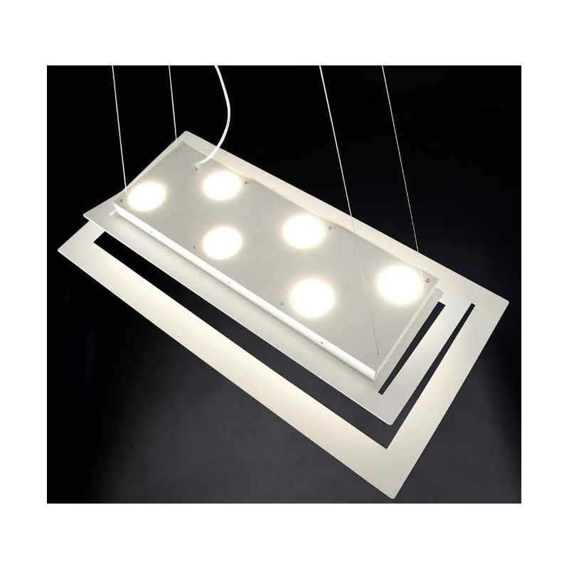 SKY LAMPADARIO A SOSPENSIONE ULTRAMODERNO CON BIEMISSIONE DI LUCE BIANCO O SABBIA DI ILLUMINANDO Illuminando - Cristalensi Shop 