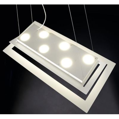SKY LAMPADARIO A SOSPENSIONE ULTRAMODERNO CON BIEMISSIONE DI LUCE BIANCO O SABBIA DI ILLUMINANDO Illuminando - Cristalensi Shop 