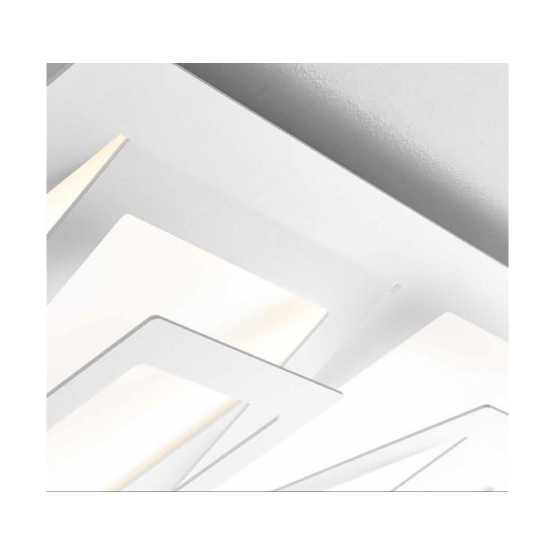 SKY LAMPADA DA SOFFITTO ULTRAMODERNA CON LED DA 60W IN METALLO BIANCO O SABBIA DI ILLUMINANDO Illuminando - Cristalensi Shop Onl