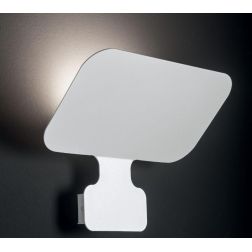 SAMU 2 LAMPADA DA PARETE MODERNA IN METALLO BIANCO DI ILLUMINANDO LAMPADINA GX53 Illuminando - Cristalensi Shop Online