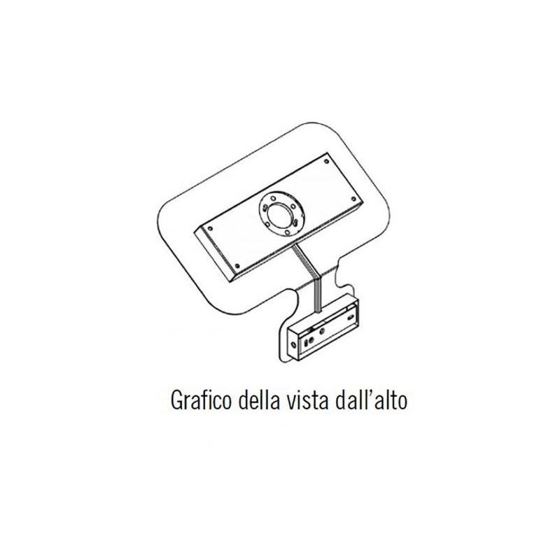 SAMU 2 LAMPADA DA PARETE MODERNA IN METALLO BIANCO DI ILLUMINANDO LAMPADINA GX53 Illuminando - Cristalensi Shop Online
