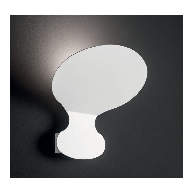 LARA 1 PICCOLA LAMPADA DA PARETE MODERNA IN METALLO BIANCO DI ILLUMINANDO LAMPADINA GX53 Illuminando - Cristalensi Shop Online