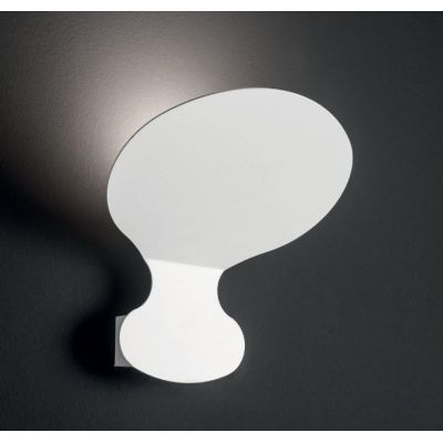 LARA 1 PICCOLA LAMPADA DA PARETE MODERNA IN METALLO BIANCO DI ILLUMINANDO LAMPADINA GX53 Illuminando - Cristalensi Shop Online