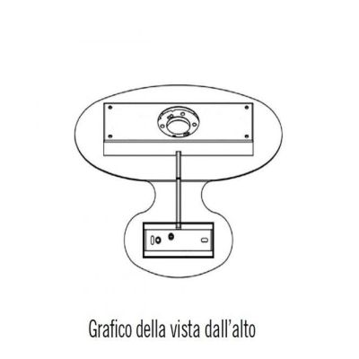 LARA 1 PICCOLA LAMPADA DA PARETE MODERNA IN METALLO BIANCO DI ILLUMINANDO LAMPADINA GX53 Illuminando - Cristalensi Shop Online