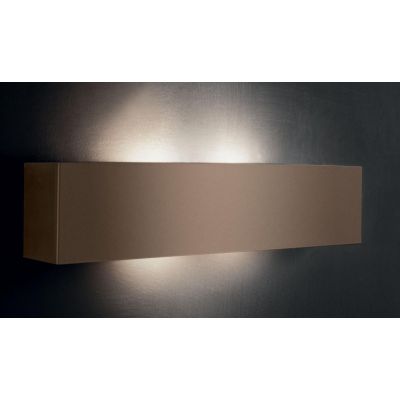 LEI LAMPADA DA PARETE MISURA GRANDE IN METALLO BIEMISSIONE DI LUCE 4 FINITURE COLORE Illuminando - Cristalensi Shop Online